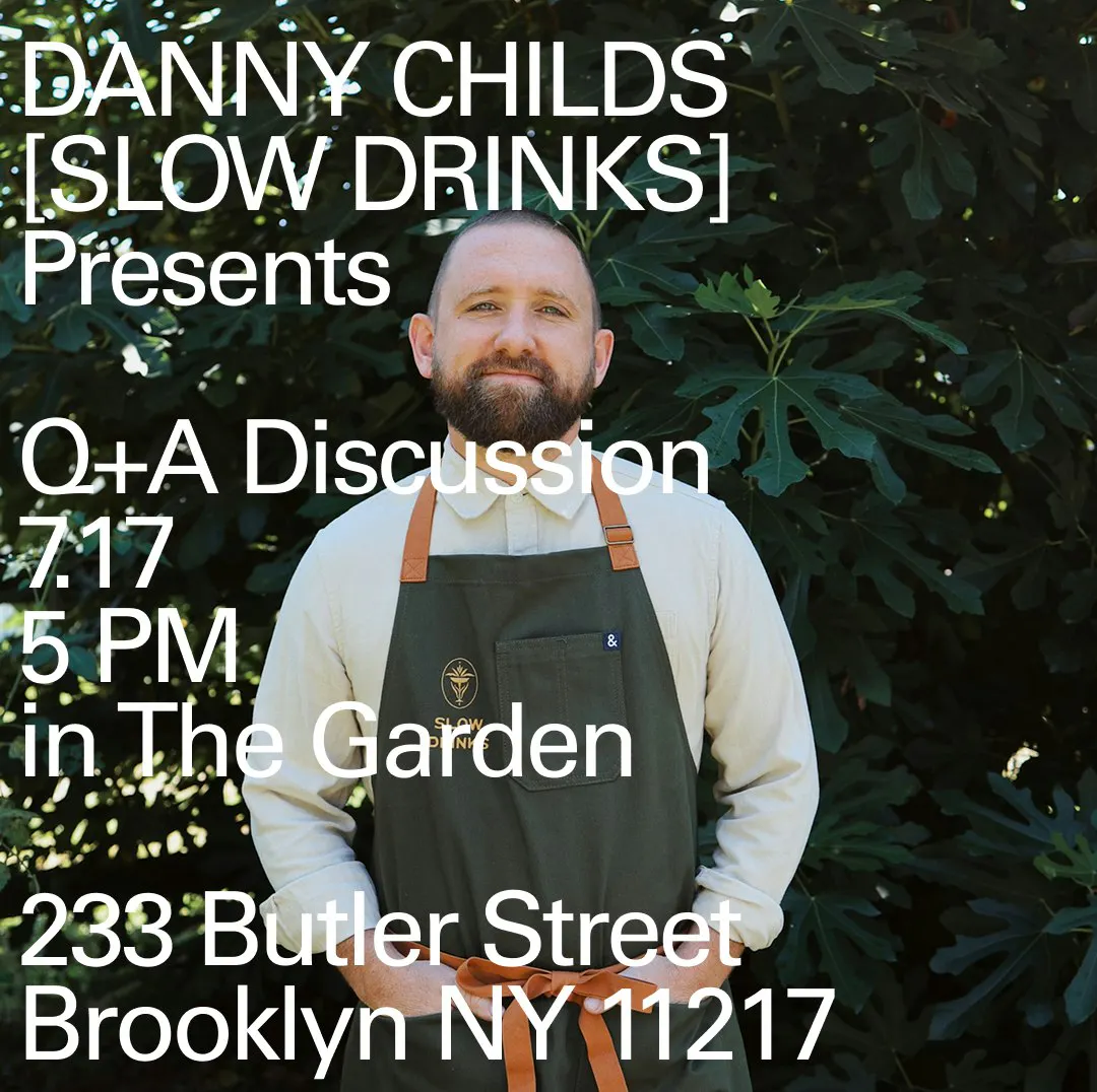 Q&A with Slow Drinks' Danny Childs