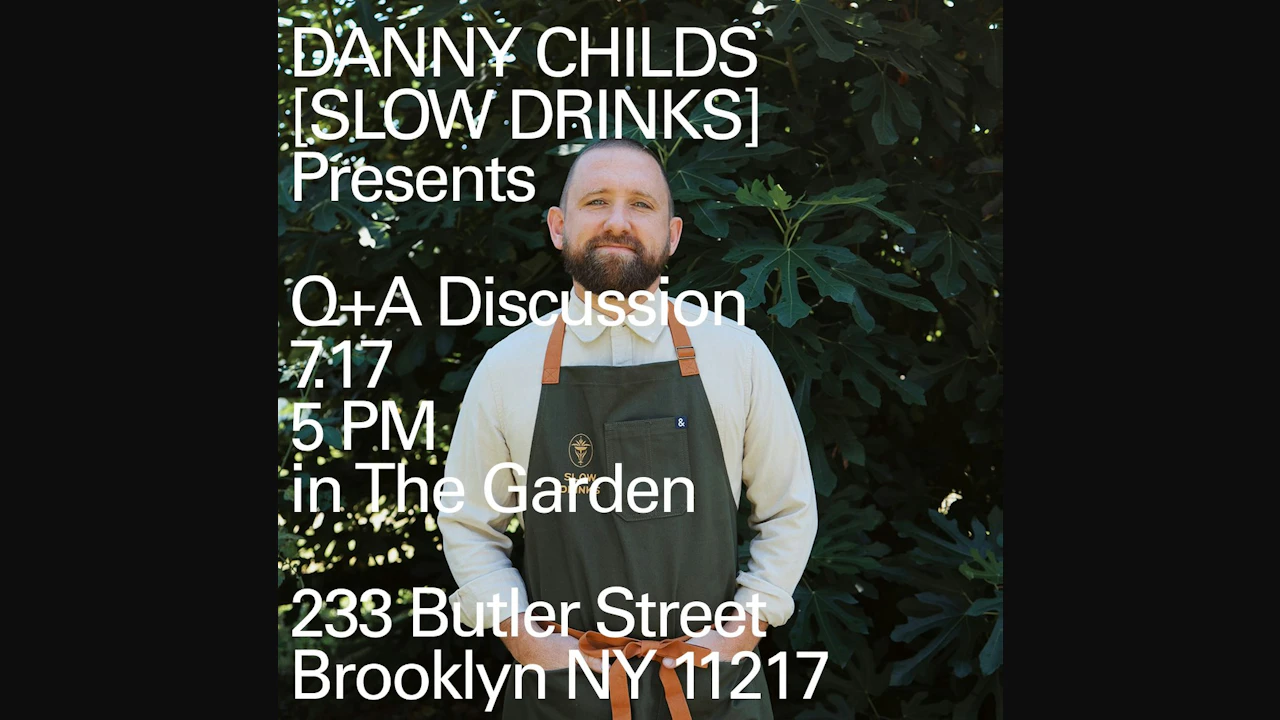 Q&A with Slow Drinks' Danny Childs