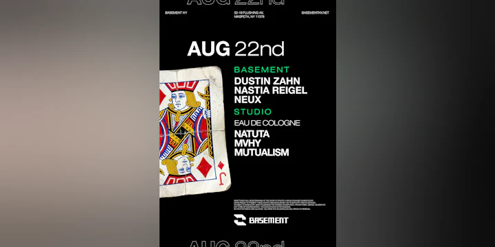 Dustin Zahn / Nastia Reigel / NEUX / / Eau De Cologne: Natuta / MVHY / Mutualism