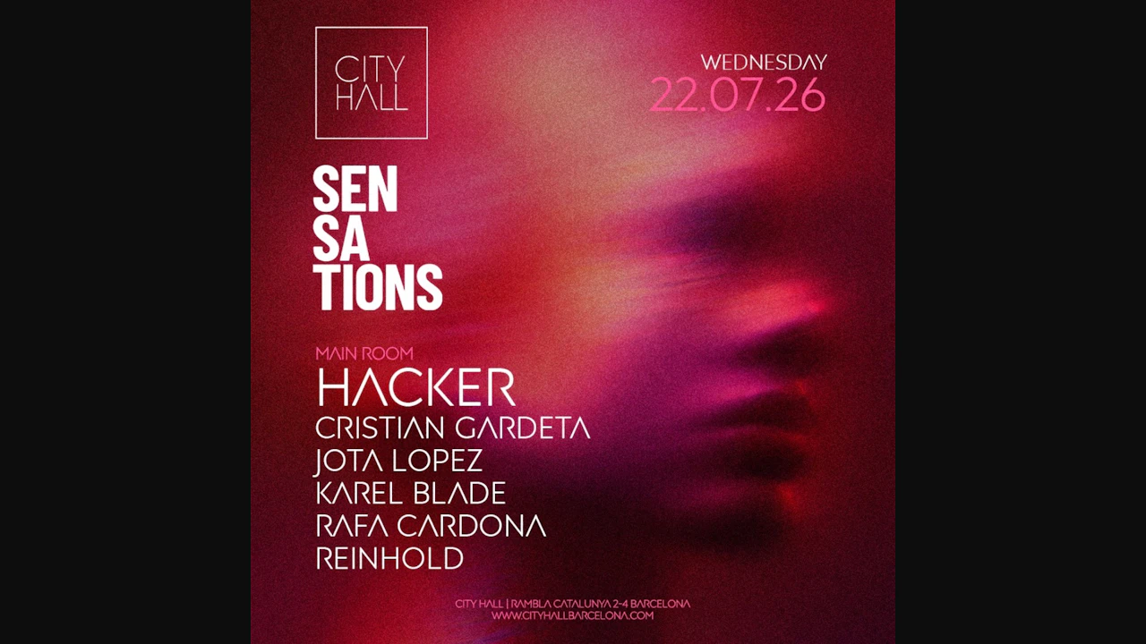 City Hall pres. SENSATIONS || Guest List