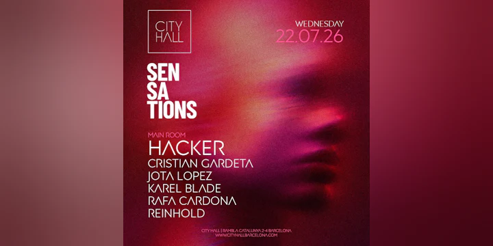 City Hall pres. SENSATIONS || Guest List