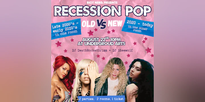 Recession Pop Old Vs New Dance Party