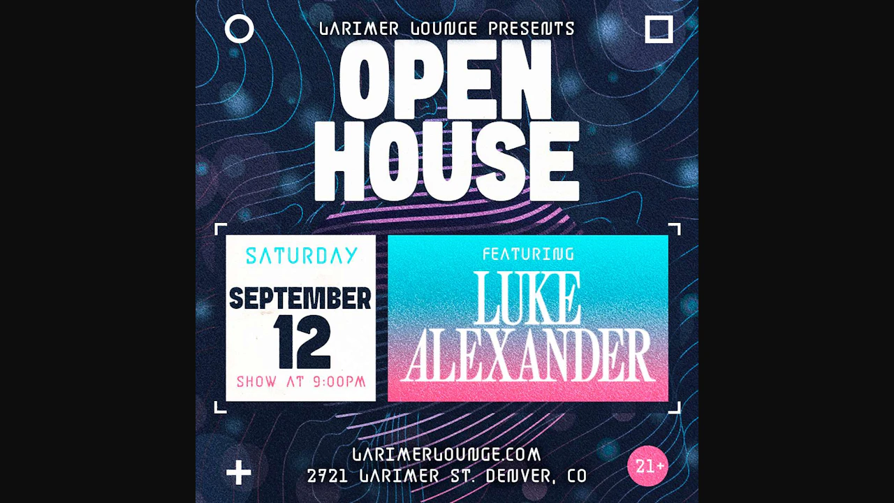 Open House feat. Luke Alexander