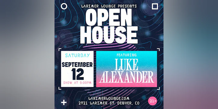 Open House feat. Luke Alexander