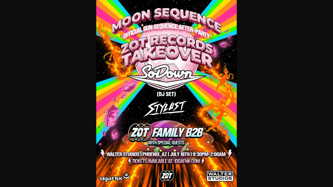 ZOT records takeover w SoDown (DJ set) w Stylust