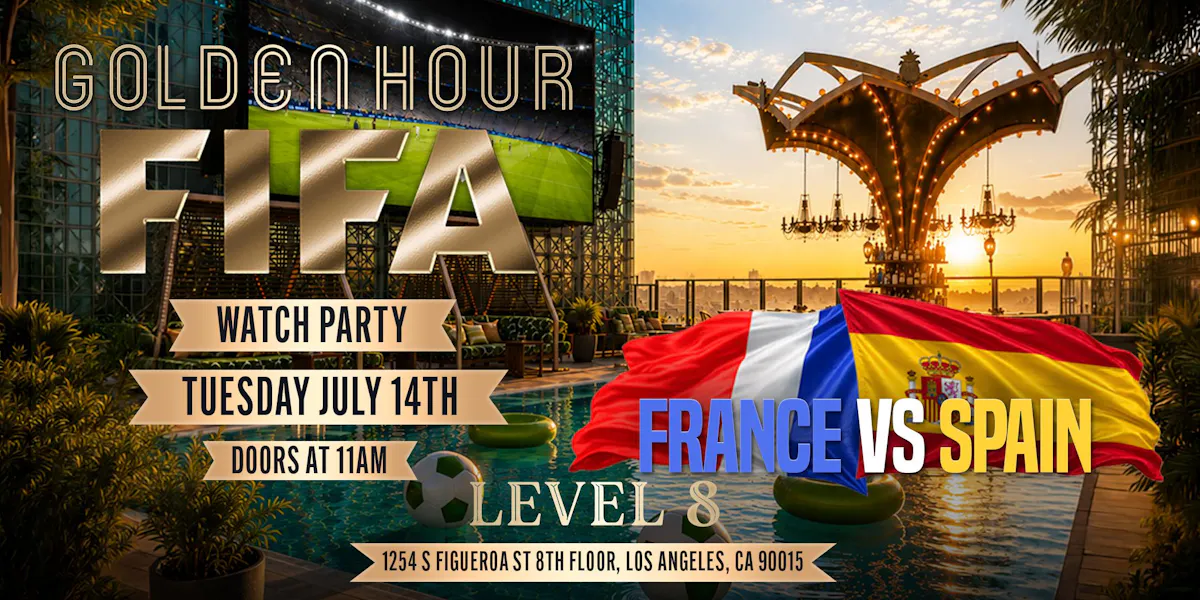 Rooftop FIFA Watch Party | France x Spain | World Cup 2026