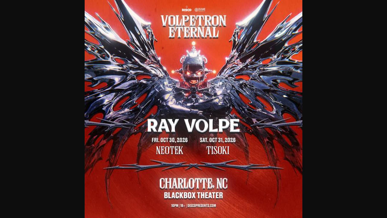 Ray Volpe - Volpetron Eternal Tour - Charlotte