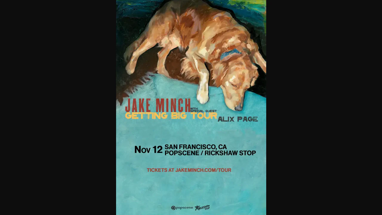 JAKE MINCH - Getting Big Tour