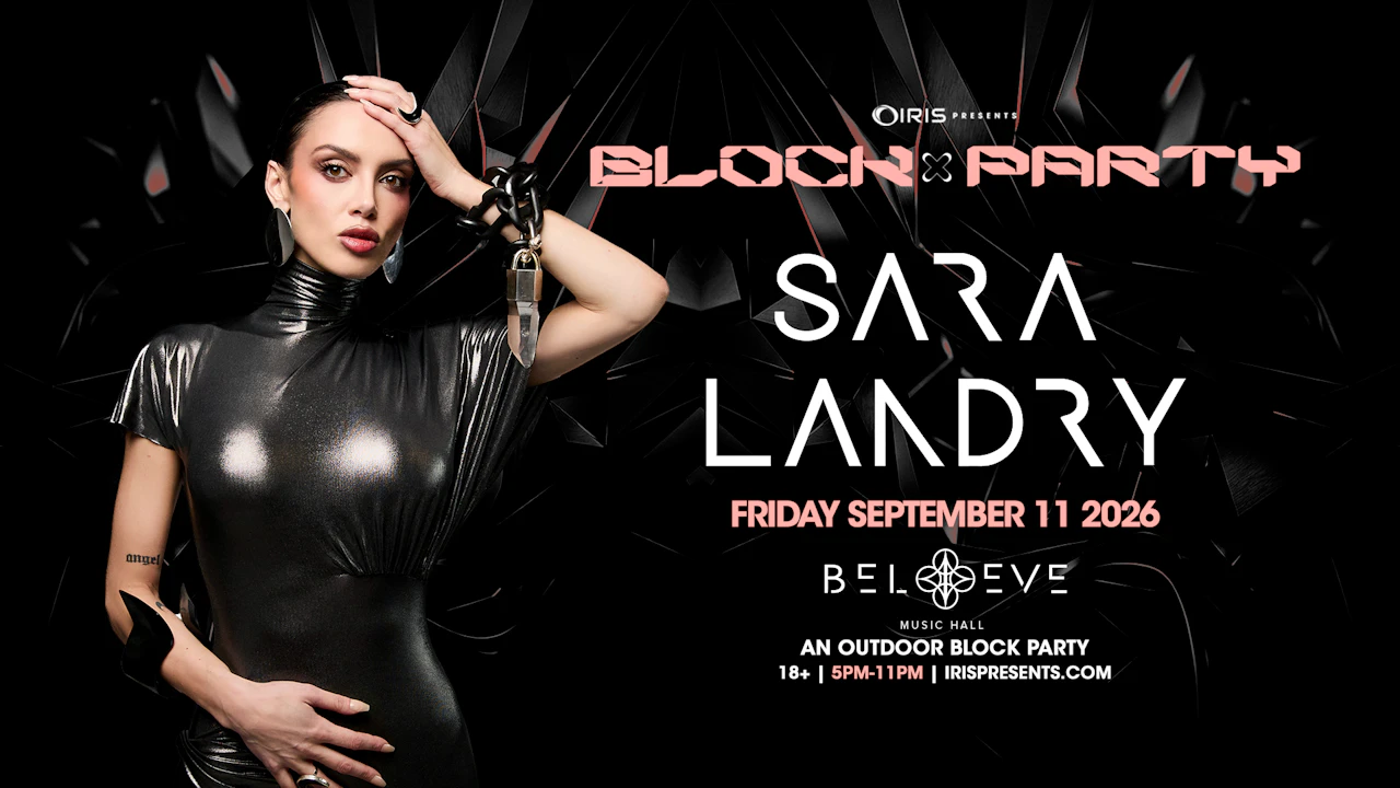 Sara Landry Block Party @ Believe Music Hall | Fri, Sept 11t