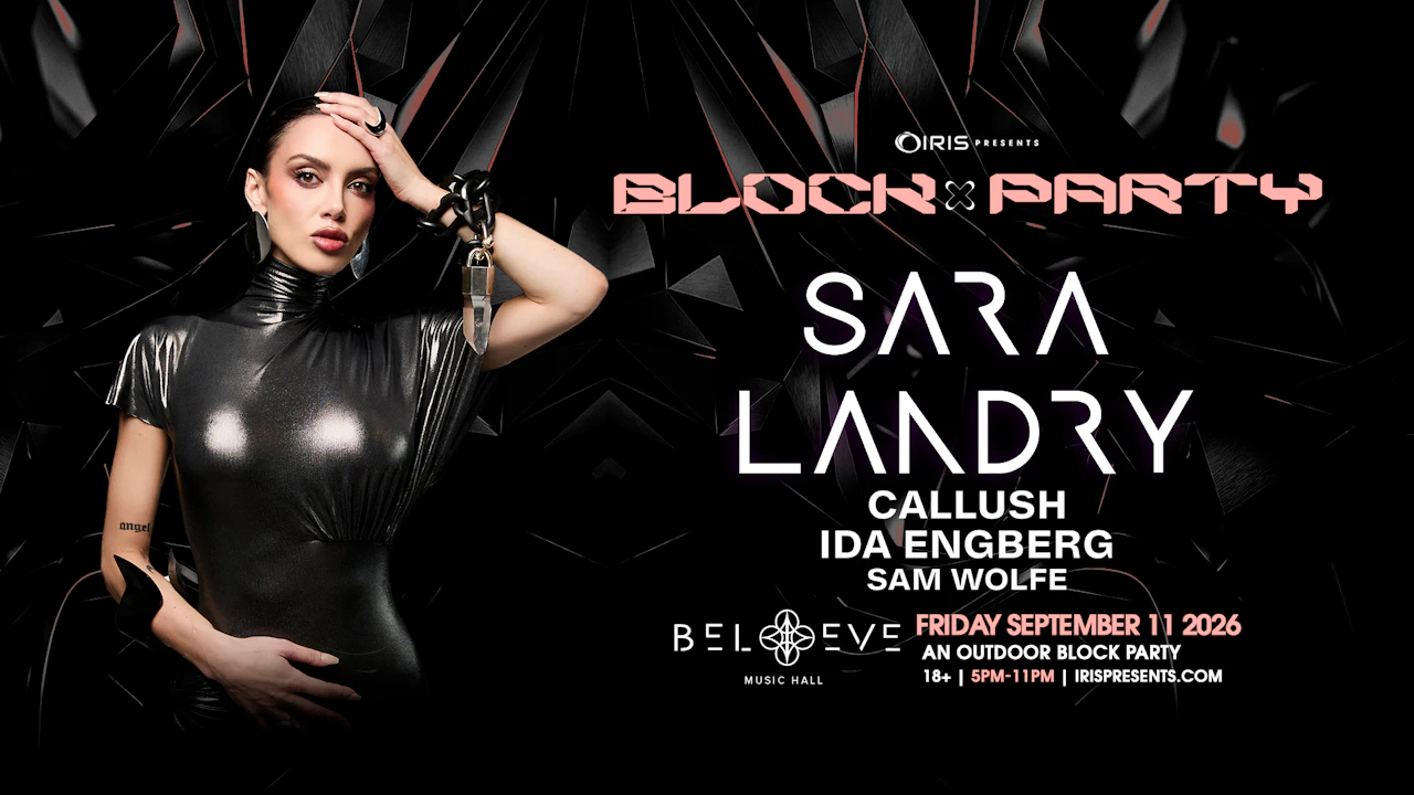 SARA LANDRY Block Party OUTSIDE FESTIVAL @BMH < 75 tics left then sold out