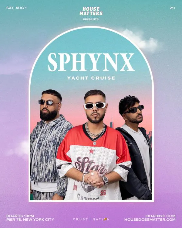 House Matters: SPHYNX Boat Party [house music night sail]