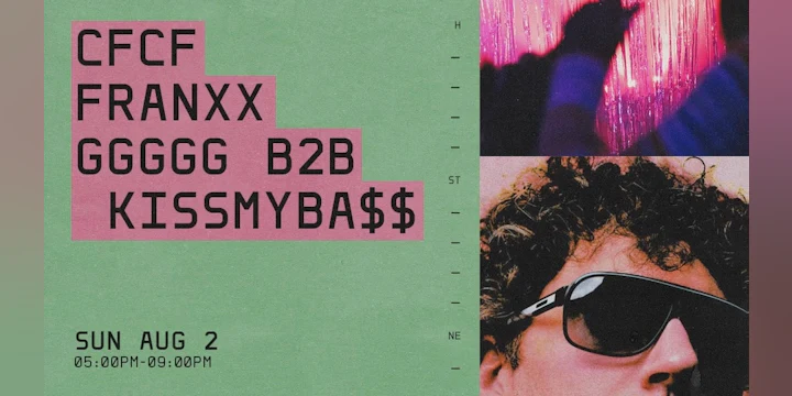 CFCF, Franxx, GGGGG b2b KissMyBa$$ on the Rooftop