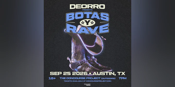 Deorro pres Botas Y Rave (Outdoors)