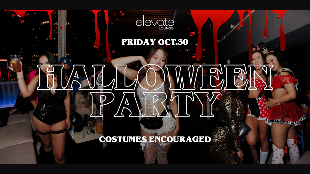 Nightmare Beofre Halloween Rooftop Costume Party