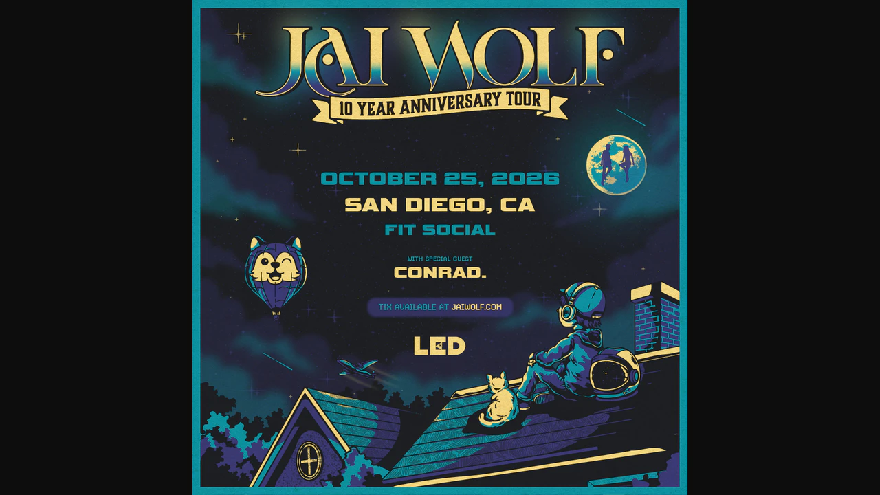 Jai Wolf + Conrad. at Led Day Club