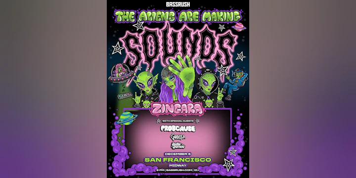 ZINGARA - The Aliens Are Making Sounds