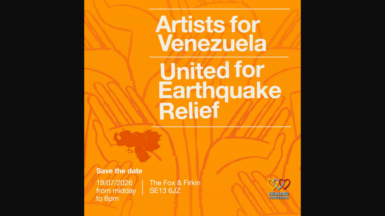 Artists for Venezuela United for Earthquake Relief