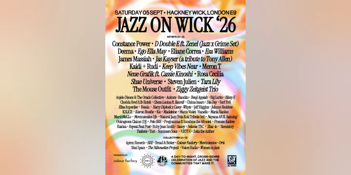 Jazz on Wick 2026