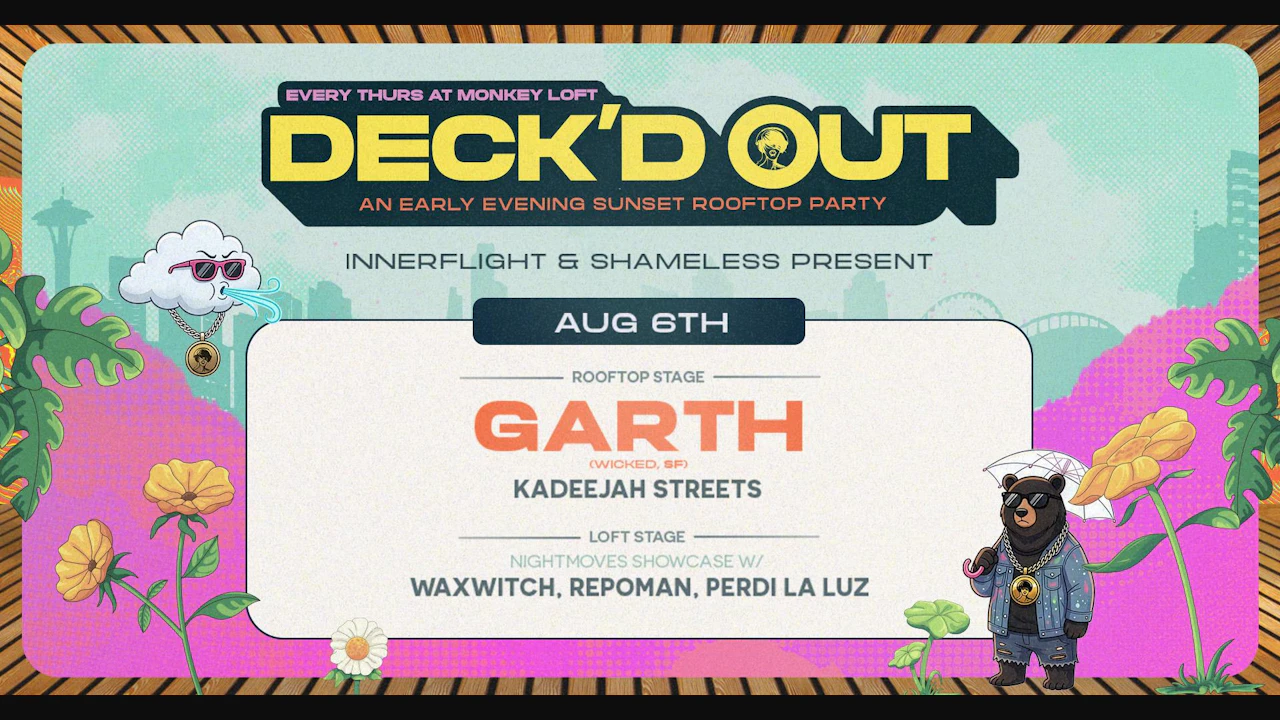 Deck'd Out #8 Innerflight & Shameless Feat. Garth (Wicked) + Nightmoves