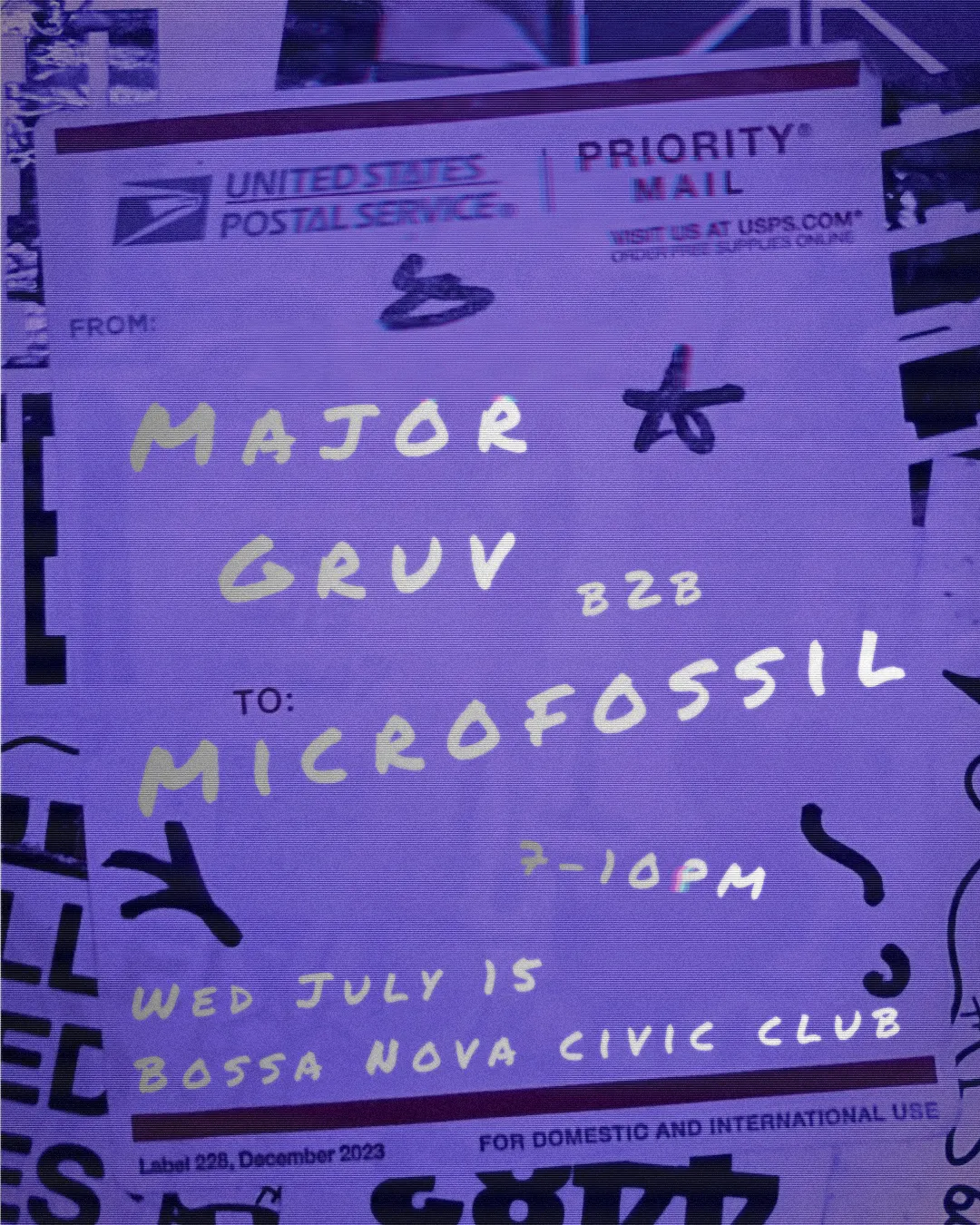 Happy Hour with Major Gruv & microfossil
