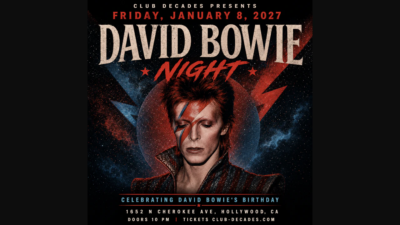 David Bowie Birthday Night