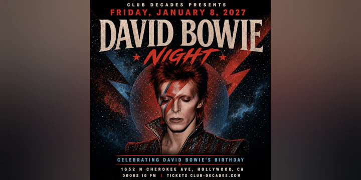 David Bowie Birthday Night