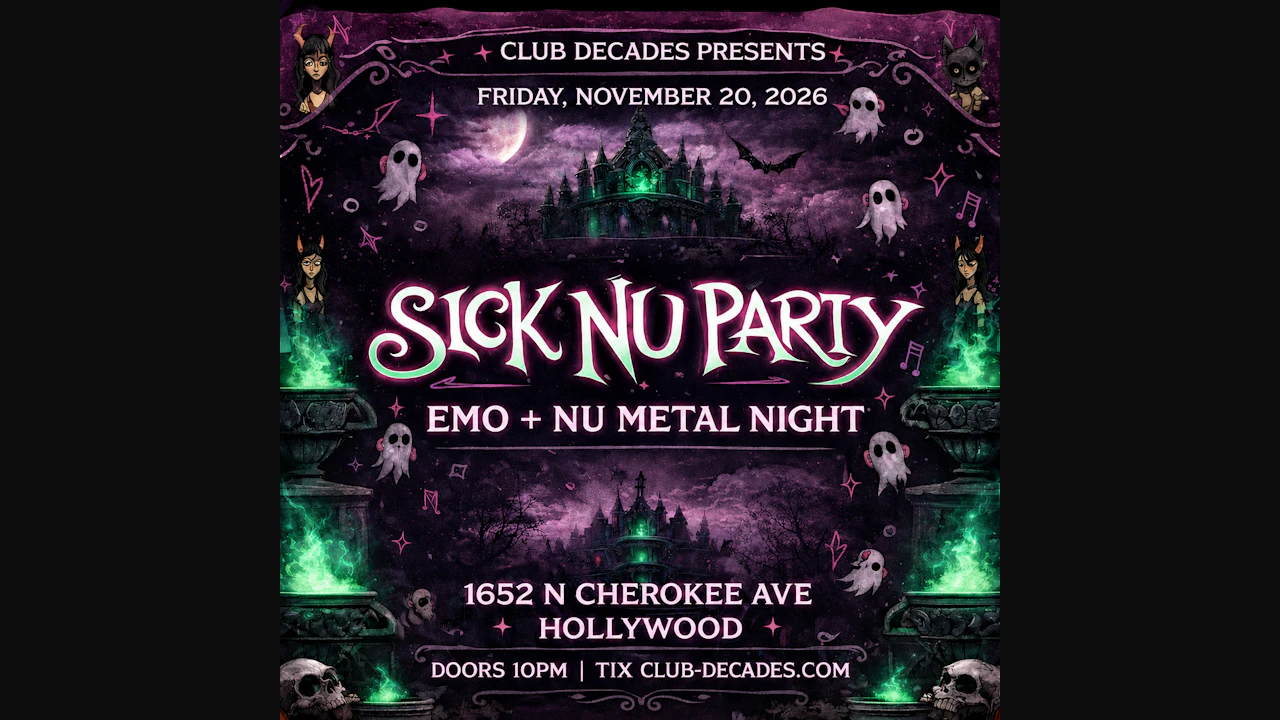 Sick Nu Party: Nu Metal Night