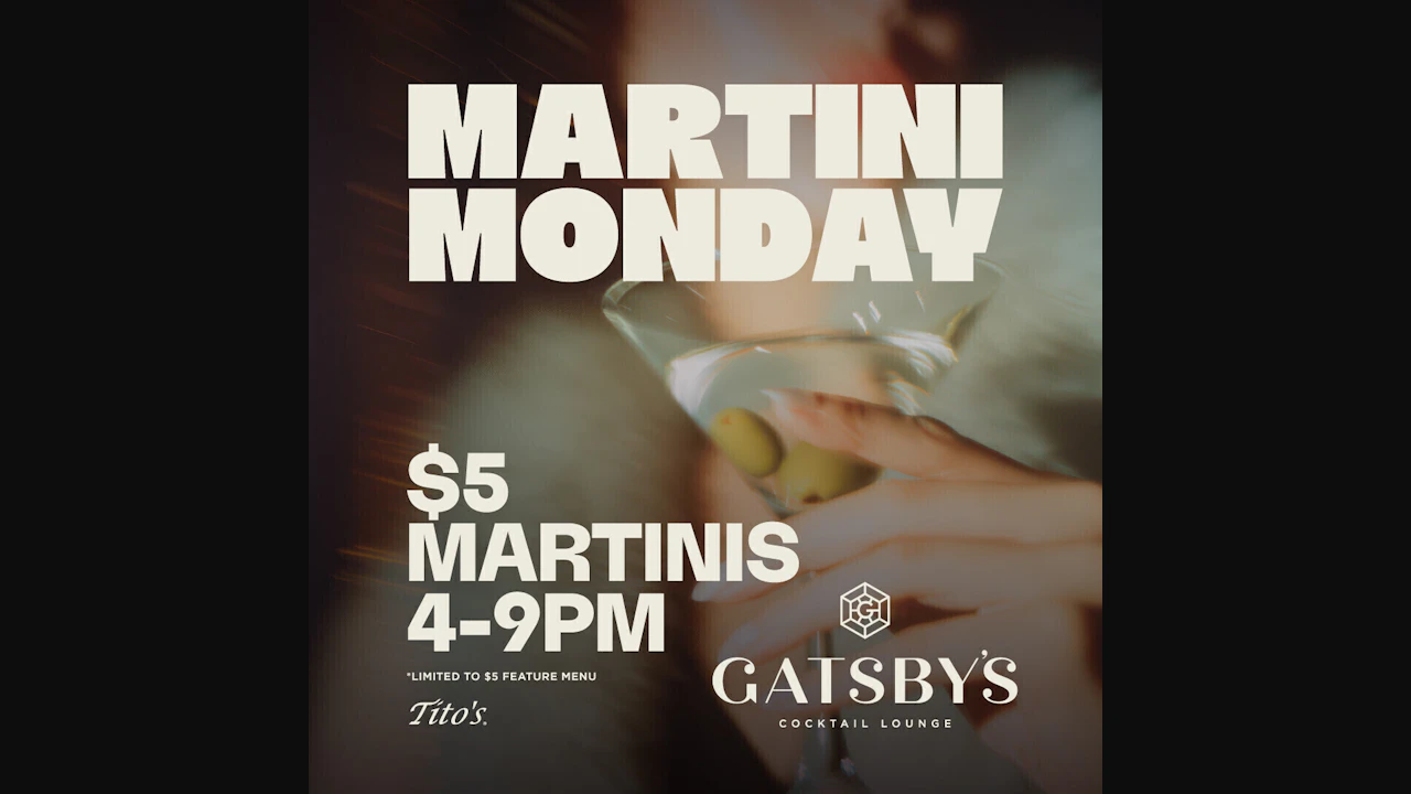 $5 Martini Mondays