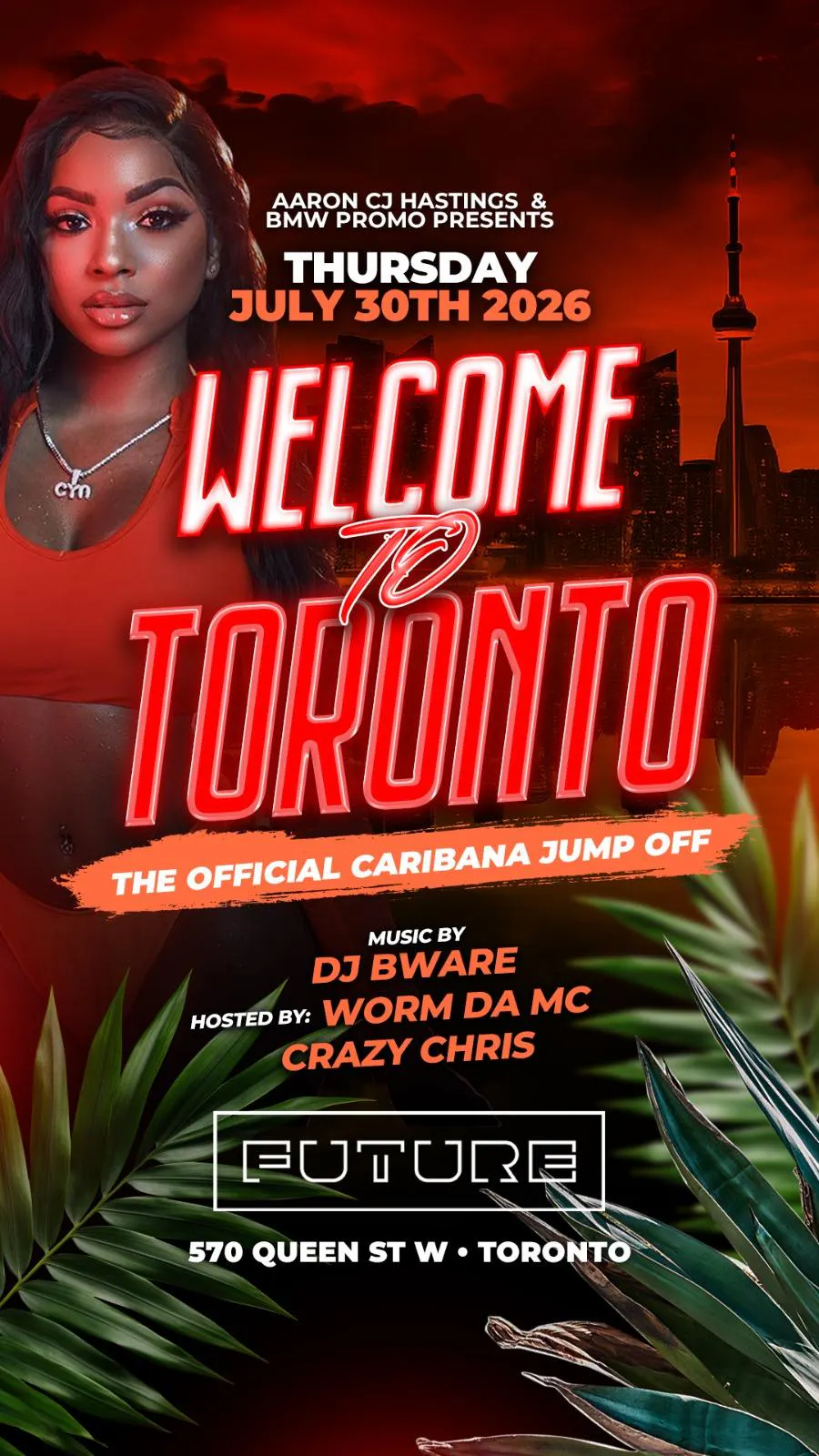 Special Event : Welcome To Toronto - Official Caribana Jump Off