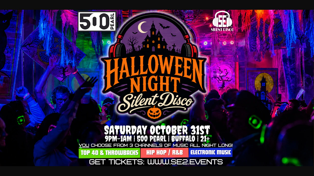 HALLOWEEN NIGHT Silent Disco at 500 Pearl!