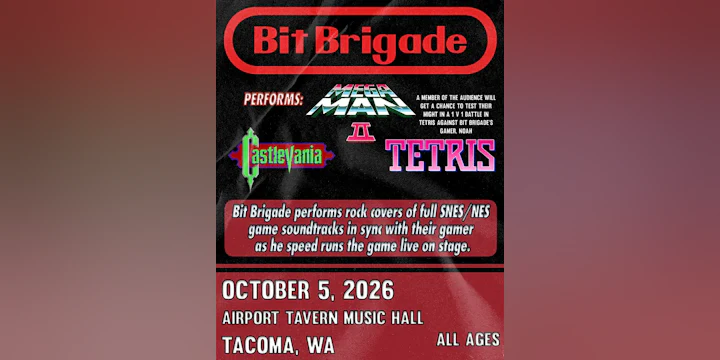 Bit Brigade Performs “Mega Man II” + “Castlevania” + “Tetris