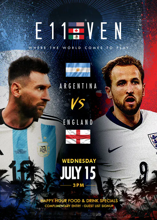 Semi Finals: England Vs Argentina