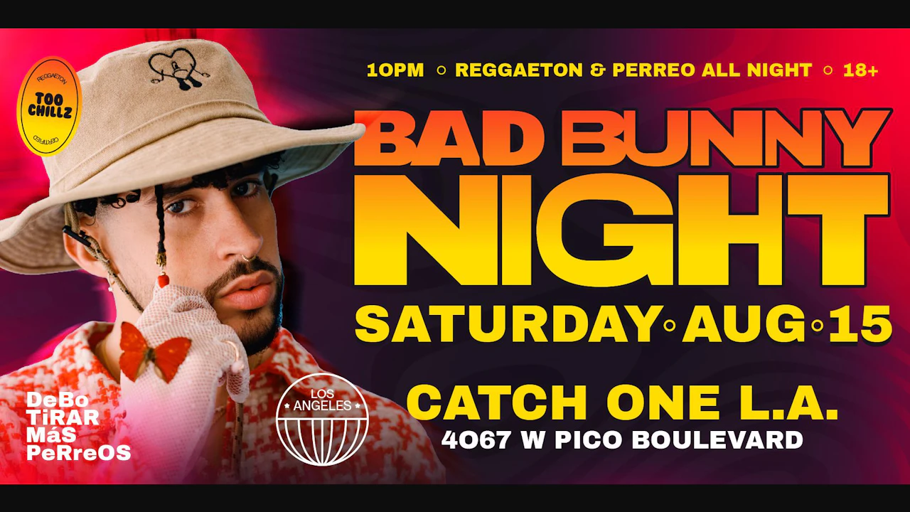 Reggaeton & Hip-hop Party @ Catch One Los Angeles