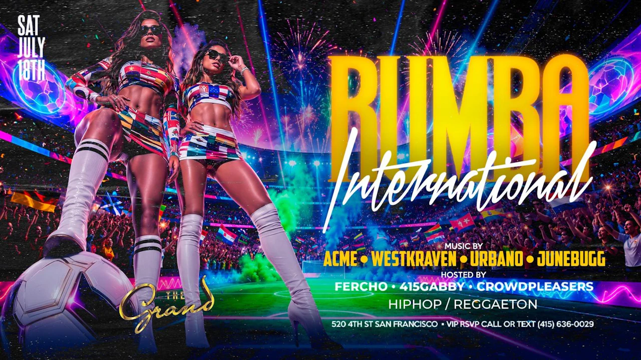 Rumba International Saturday 7.18.26