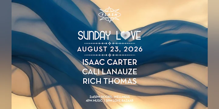 Sunday Love: Isaac Carter - Cali Lanauze - Rich Thomas