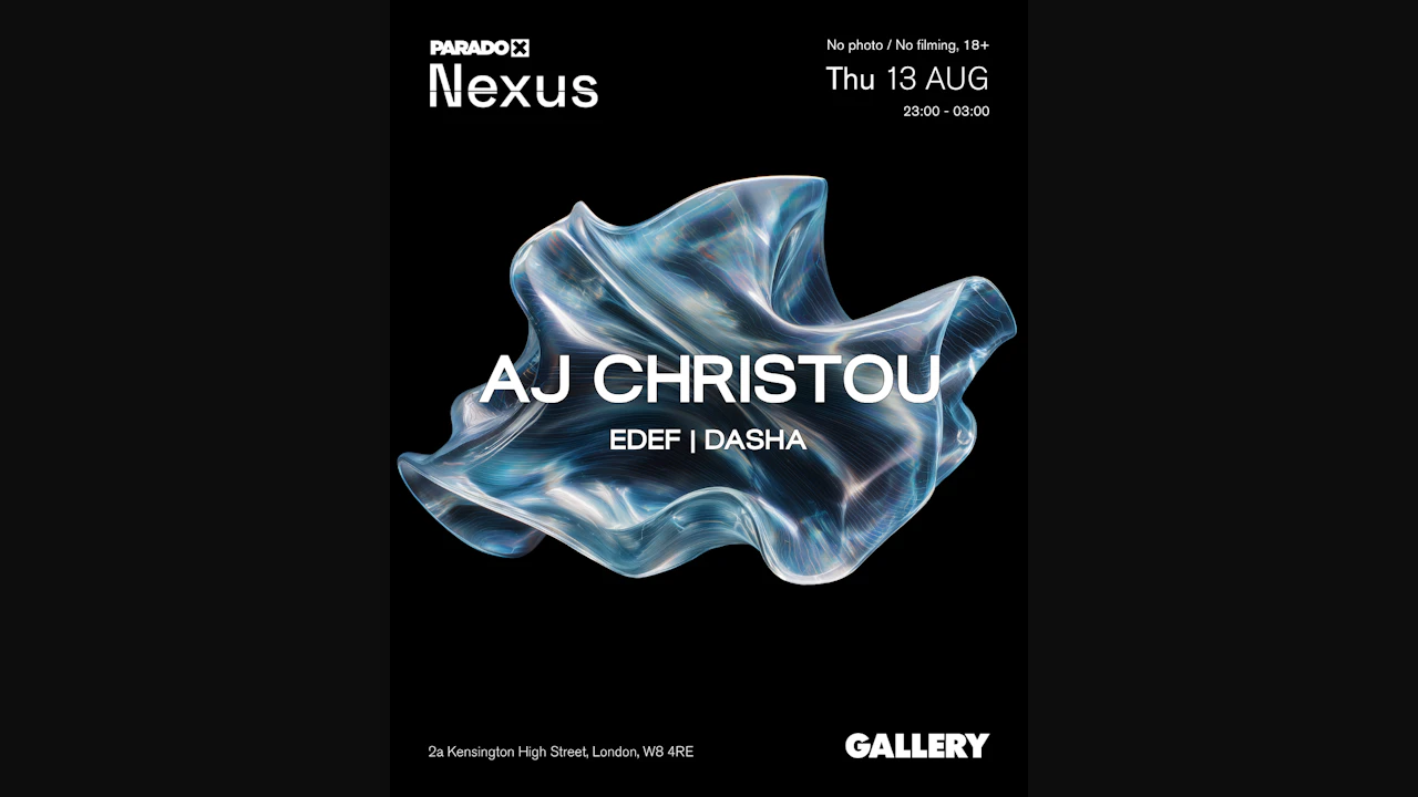 Paradox Nexus: AJ Christou - Thursdays at Gallery