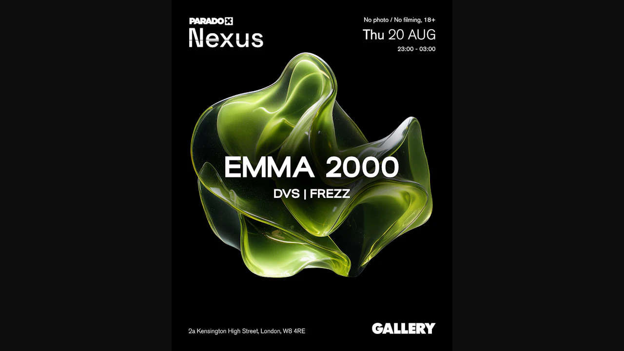 Paradox Nexus: Emma 2000 - Thursdays at Gallery