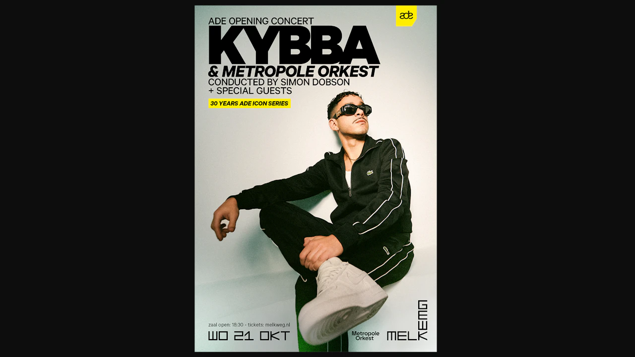 ADE Opening Concert: KYBBA & Metropole Orkest + special guests (Sold Out)