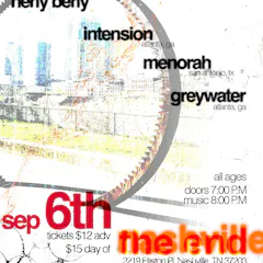 Intension W/Menorah, Grey Water & Herly Berly
