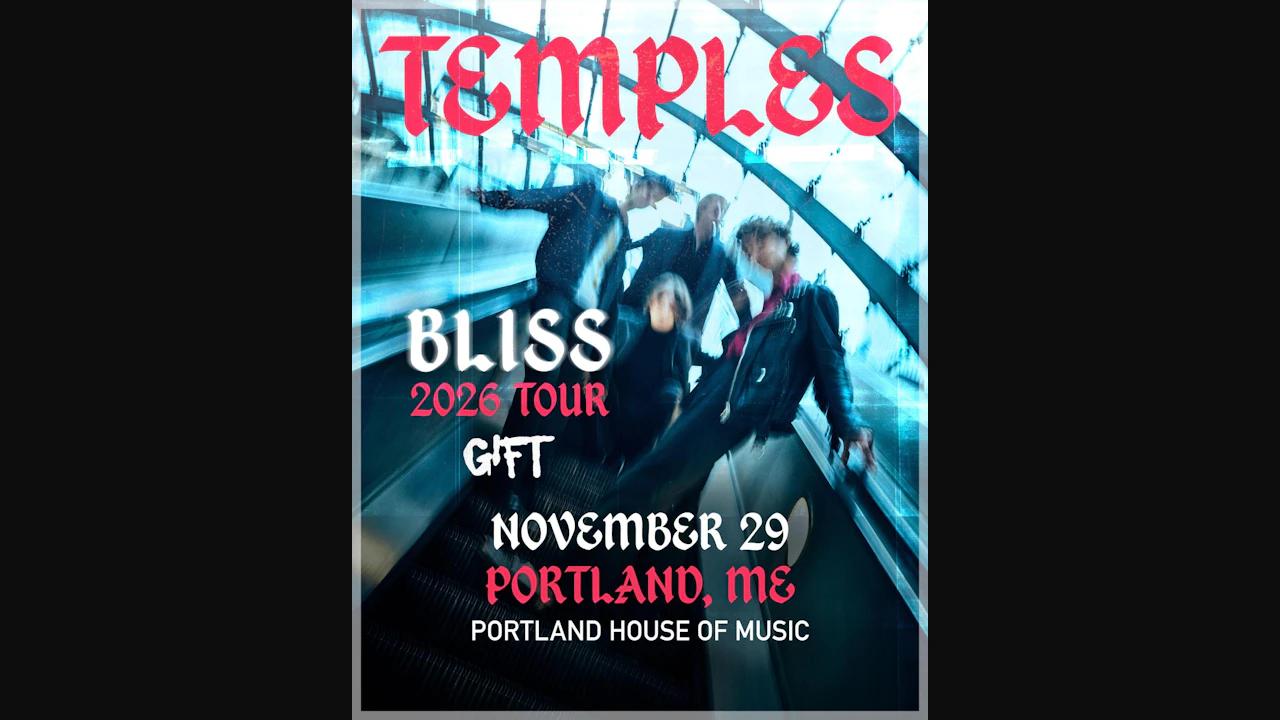 Temples BLISS 2026 Tour w / Gift