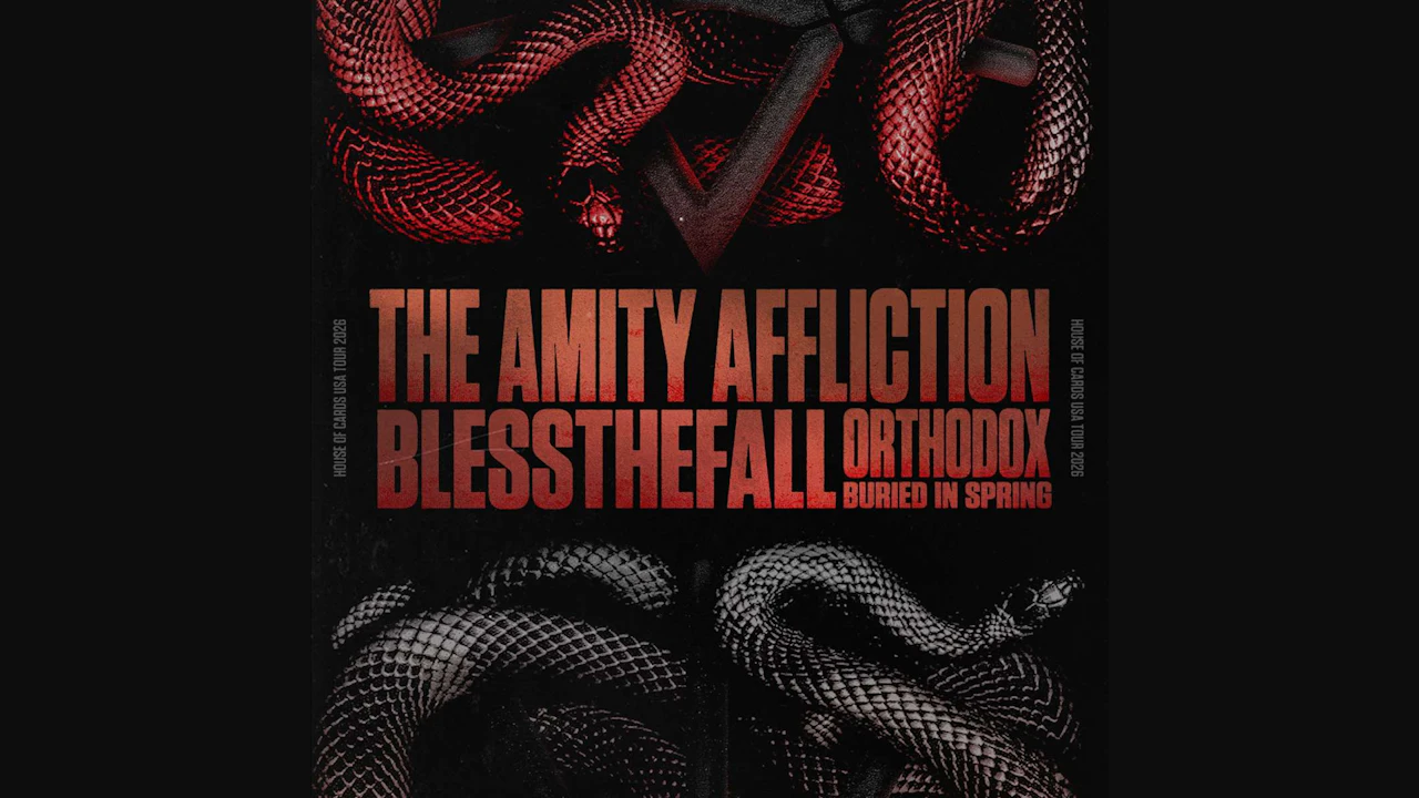 The Amity Affliction: HOUSE OF CARDS 2026