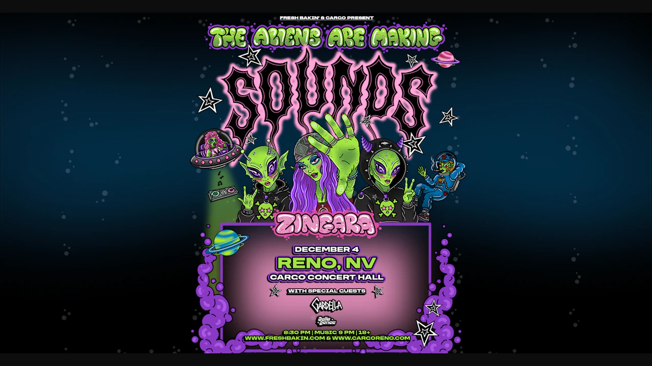 Zingara: The Aliens are Making Sounds Tour