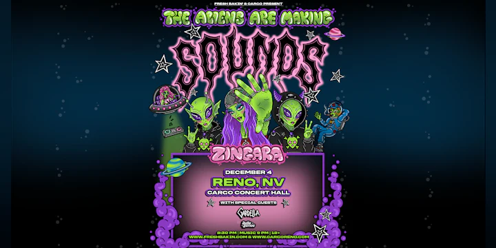 Zingara: The Aliens are Making Sounds Tour