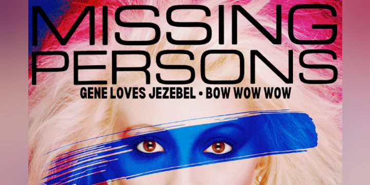 Missing Persons - Rescheduled from May 30th -