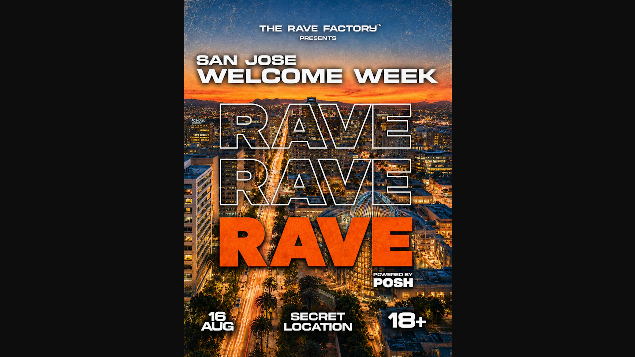 SJSU Welcome Week Rave