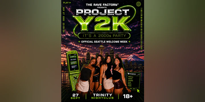 Seattle Welcome Week Night 2: Project Y2k