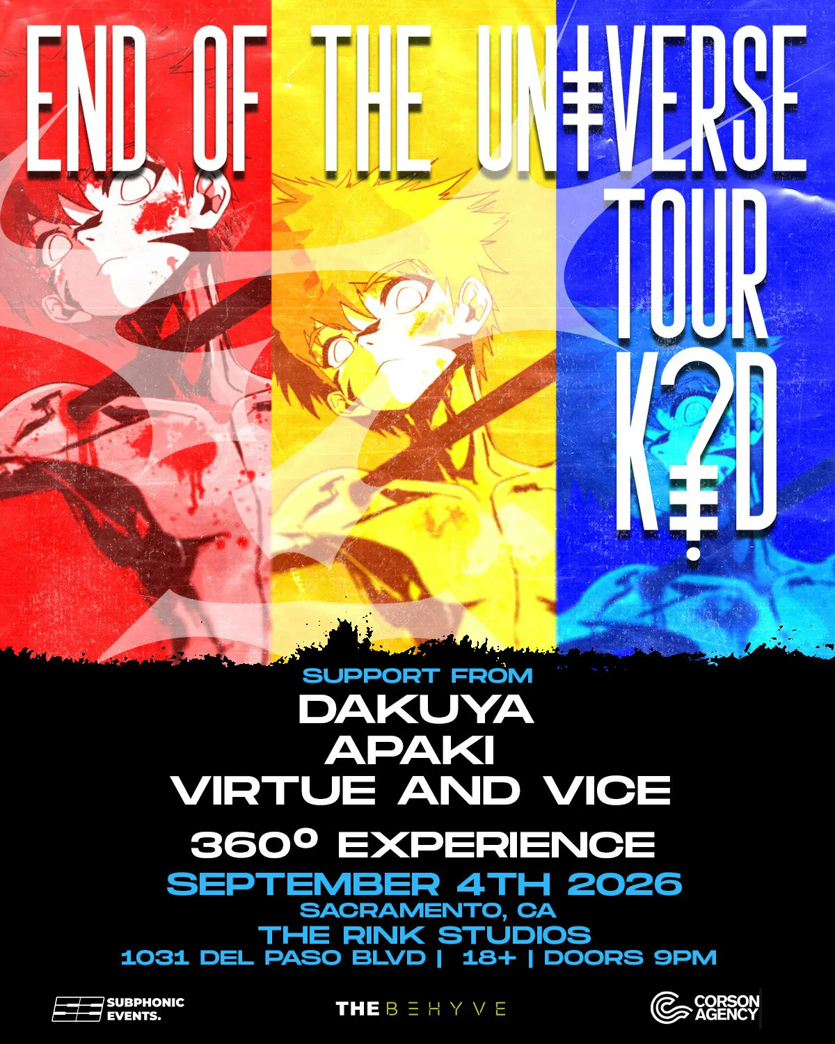 K?D: End Of The Universe Tour