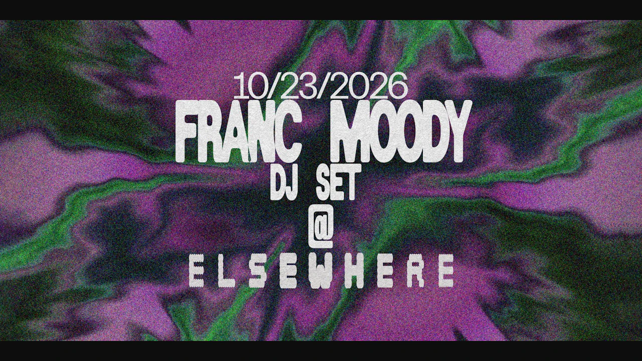 Franc Moody DJ Set