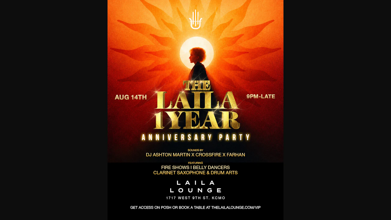 Laila 1 Year Anniversary ft. fire shows, arts & sounds by Ashton Martin, crossfire & farhan