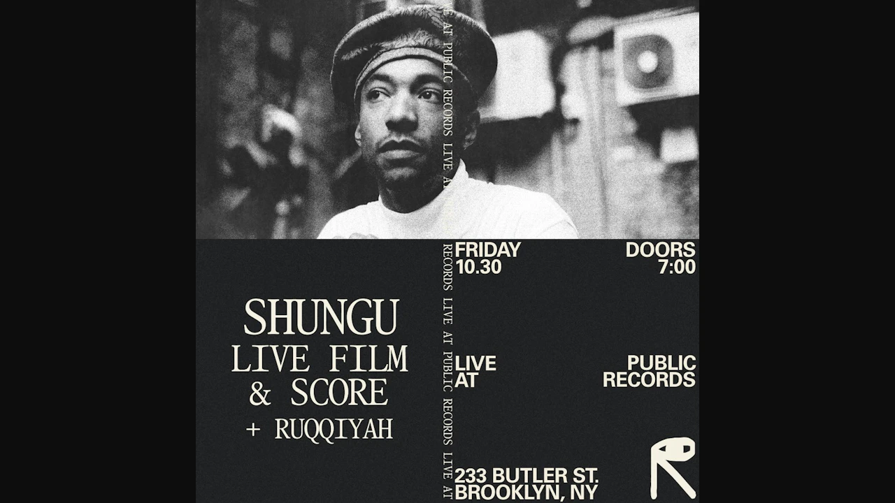 Shungu - FAITH IN THE UNKNOWN Live Film & Score, Ruqqiyah